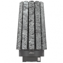 Дровяная банная печь GrillD Cometa Vega 240 Long Stone Pro (Серпентинит)