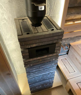 Дровяная банная печь GrillD Shaman 200 Long Max
