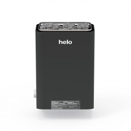 Печь для сауны с пультом Helo Vienna 80 STS, 8 кВт, чёрный цвет