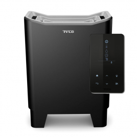 Электрическая печь Tylo Expression Combi 10 кВт, чёрное покрытие, с выносным пультом управления H2
