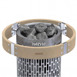 Комплект: печь Harvia Cilindro Plus Spot PP90SP и защитное ограждение HPP3