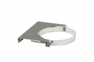 Крепление к стене Феникс, ⌀300, AISI 304, 0,8 мм, утеплитель 50 мм